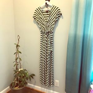 Striped Merona Maxi Dress